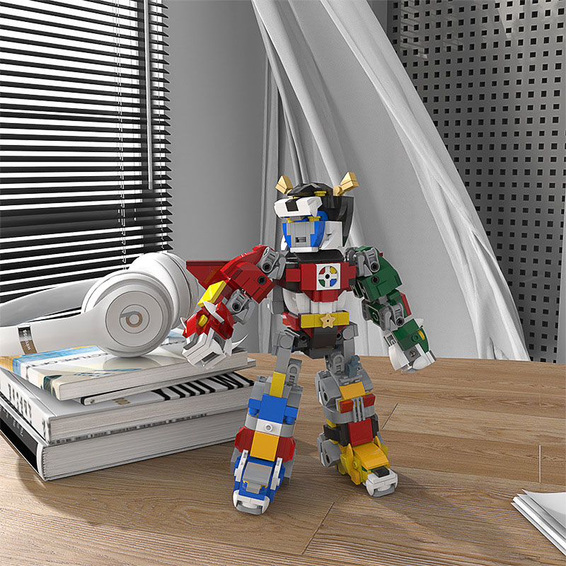 Mô hình lắp ghép - Buildmoc - Voltron 1 mo hinh lap ghep buildmoc voltron 01